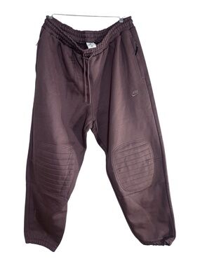 Nike Tech Pack Therma-Fit Adv Sweatpants Mens XL Moto Knee Mauve FB8013 Joggers